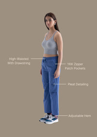 Play Core Utility Cargo Pants - Marlin Blue - 3