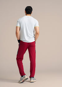 Man of Steel Track Pant - Maroon - 7