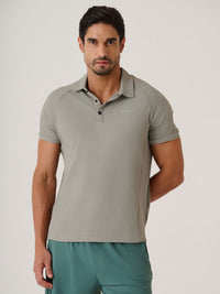 Play core Active Polo tee - GlacierSage
