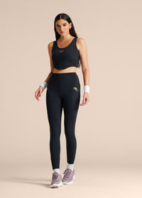 WonderForce Crop Top - Black - 2