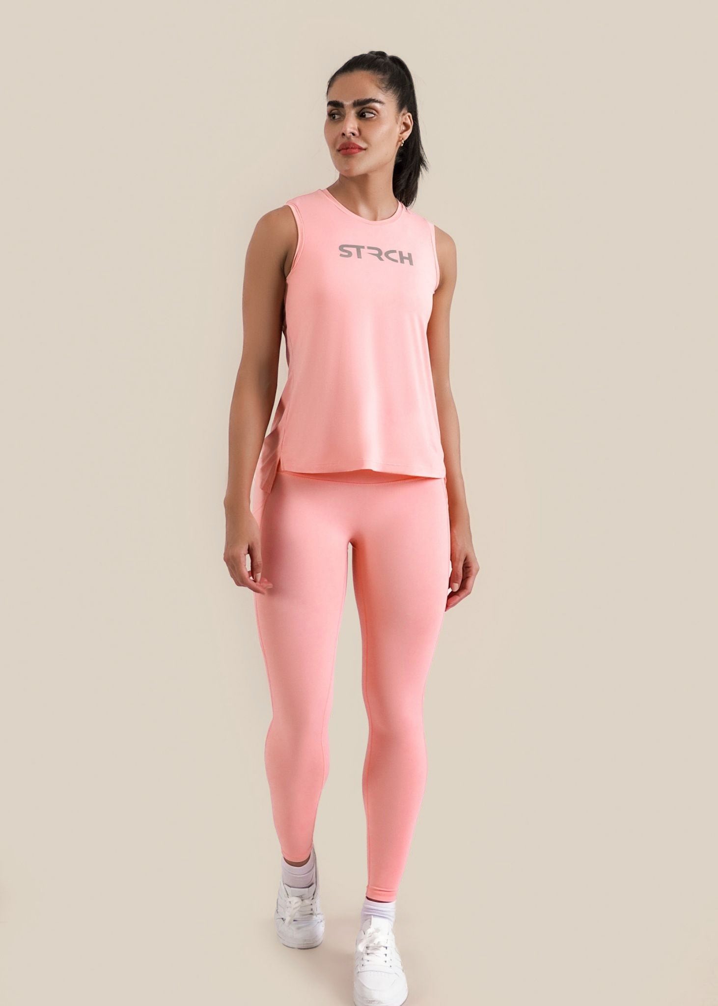 StrchFlex Everyday workout leggings - Peach