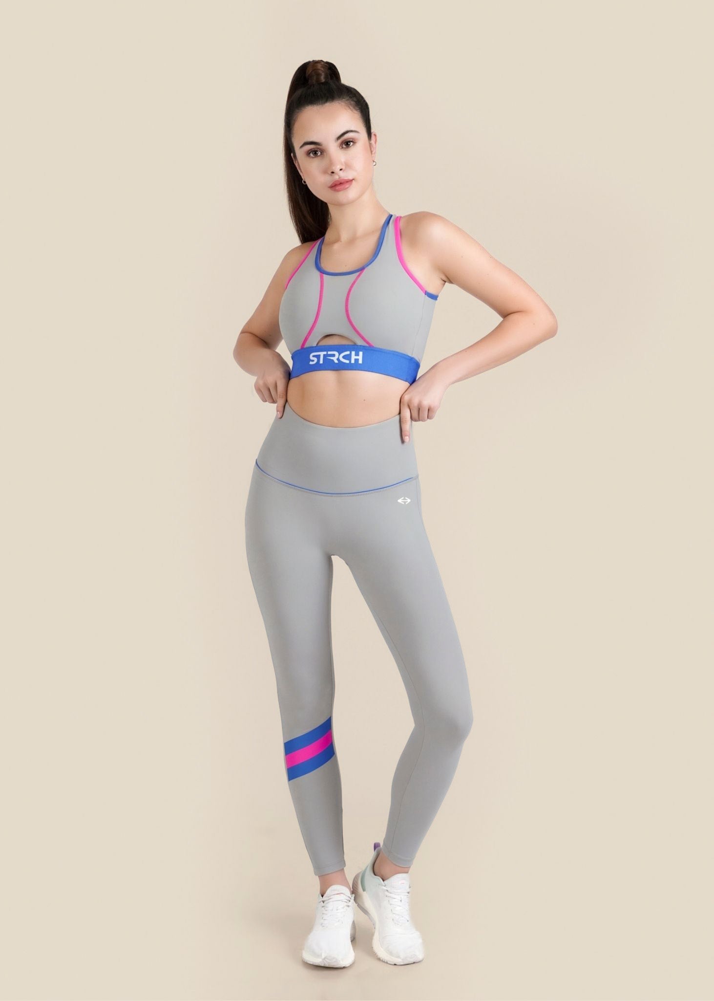 Strch Flex Core Leggings - Grey