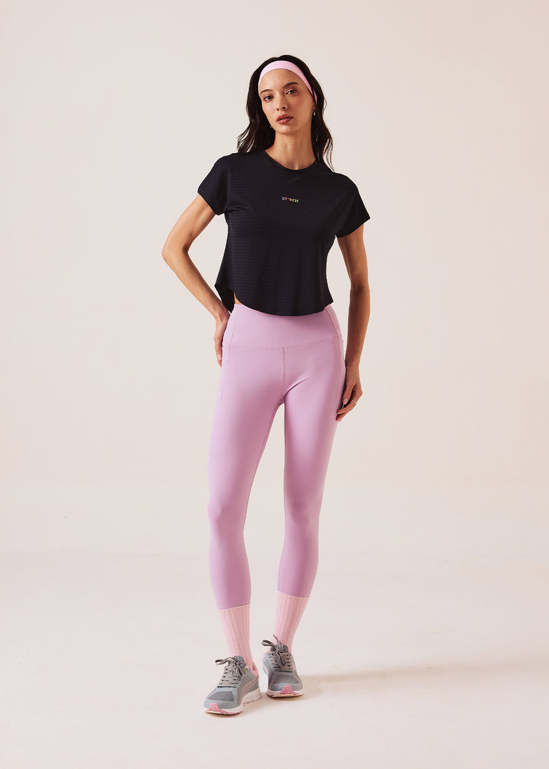 Women Gym-to-Yoga High Waist Leggings - Lavender