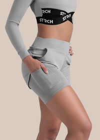 StrchFlex Compression Shorts - Grey - 1