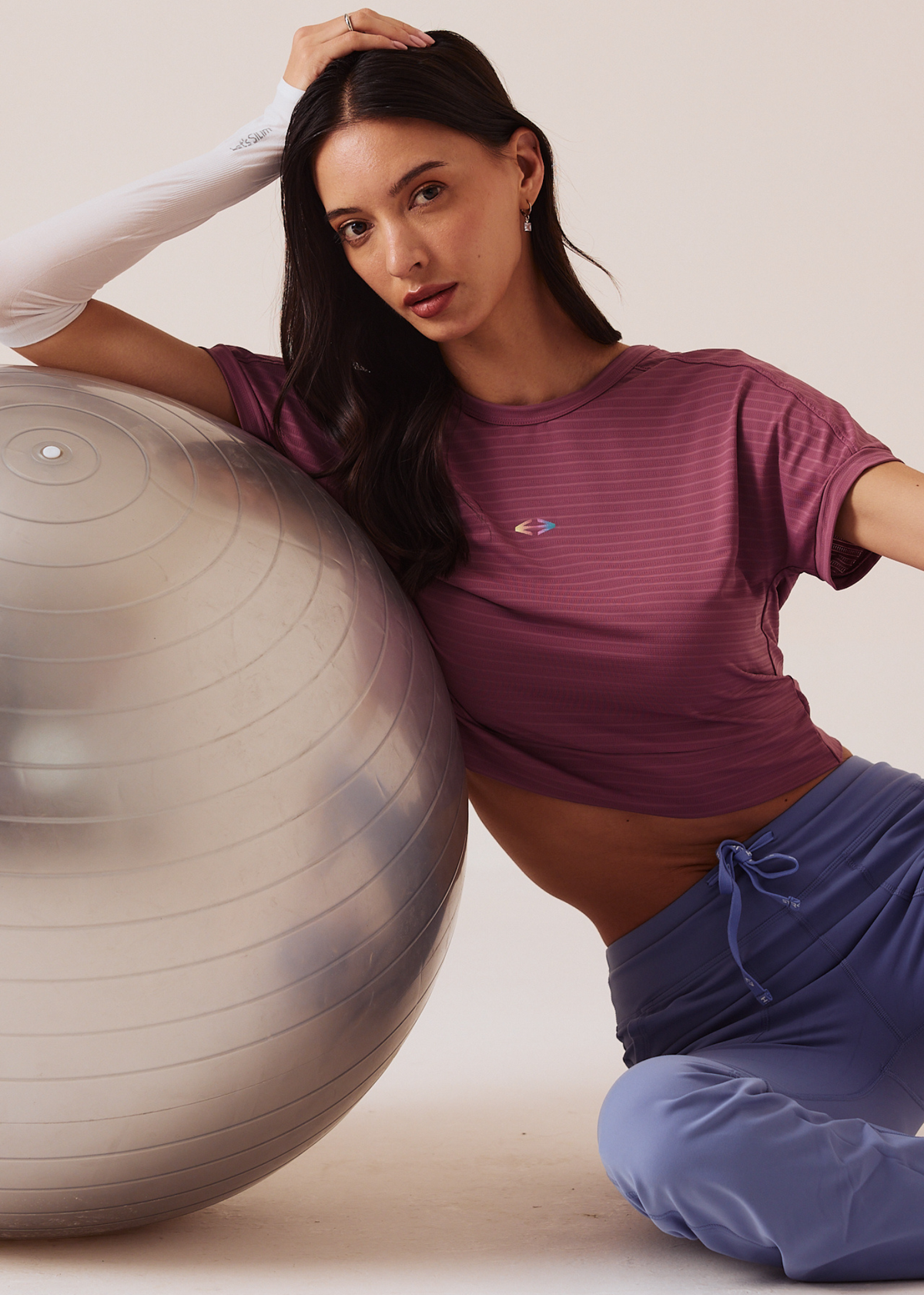 Quick Dry Workout Top - Grape Nector