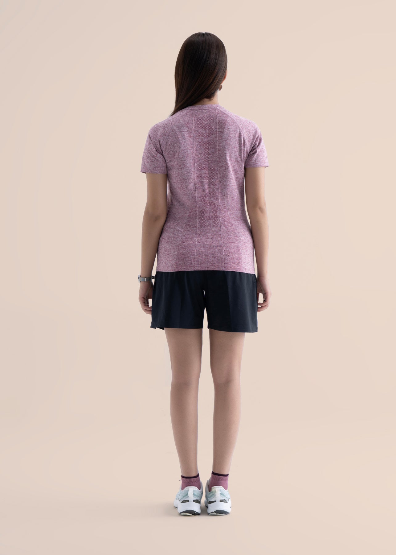 Seamless workout Regular Tee - Rose - 5