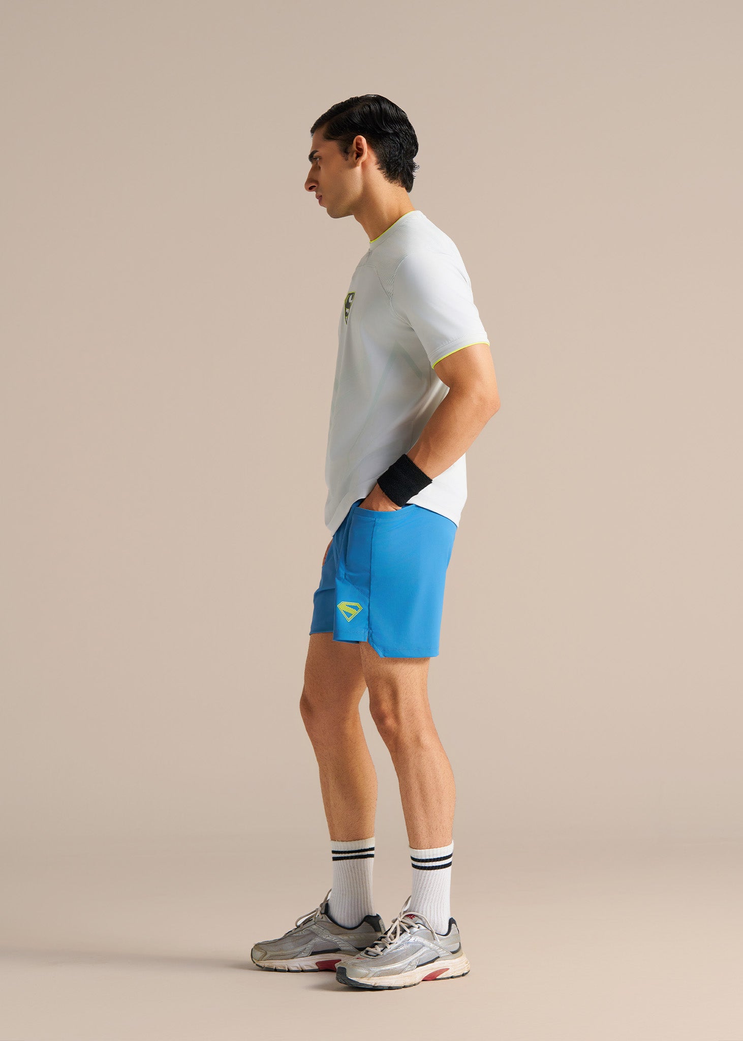 Krypton Strike Men's Training Short - Blue - 6