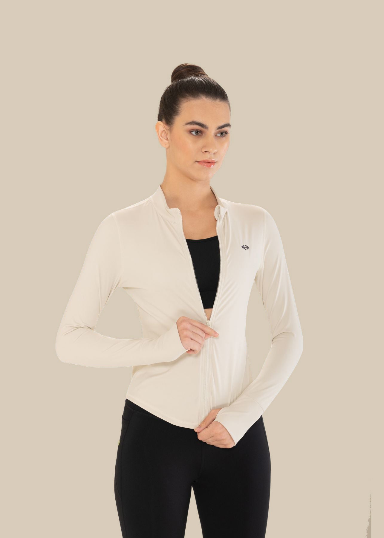 Women Active Jacket - White - 1