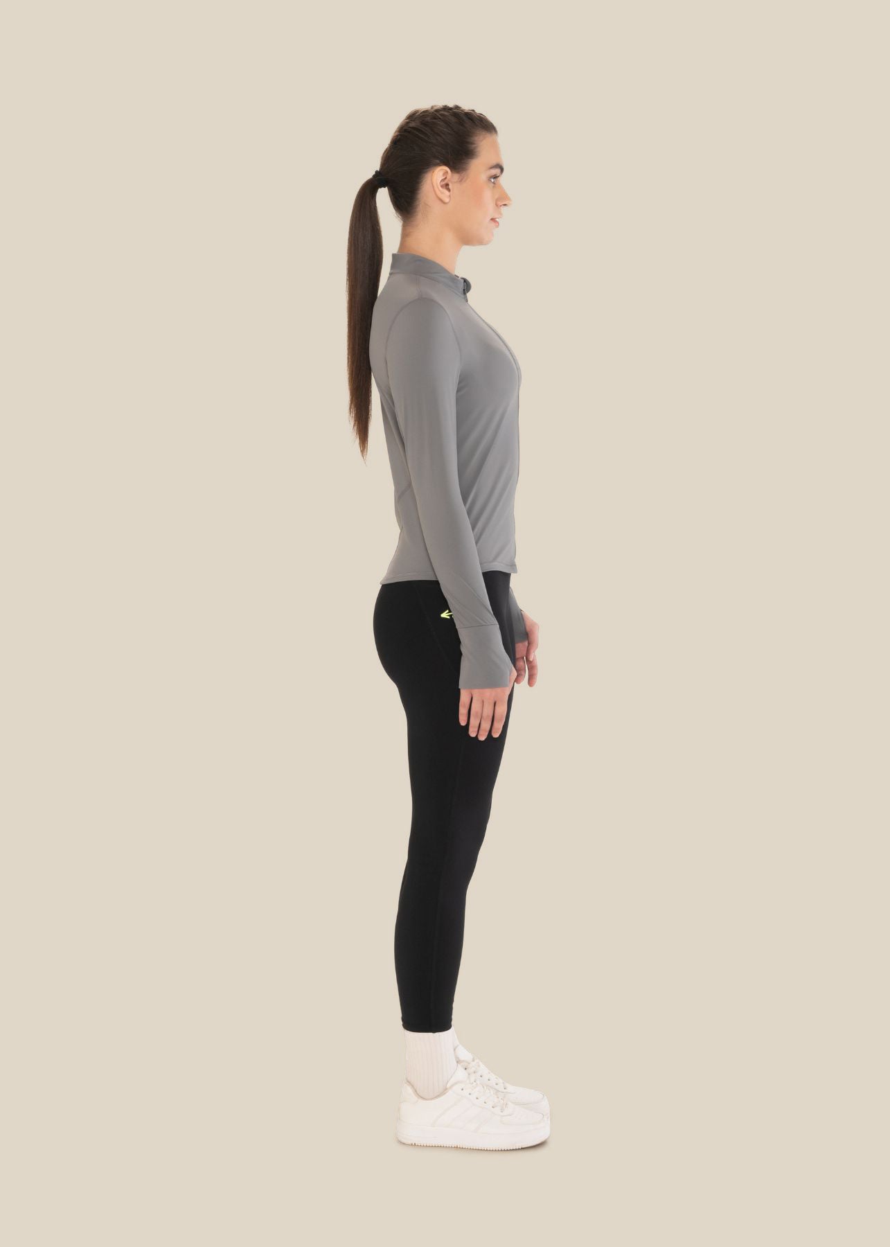 Women Active Jacket - Grey - 6