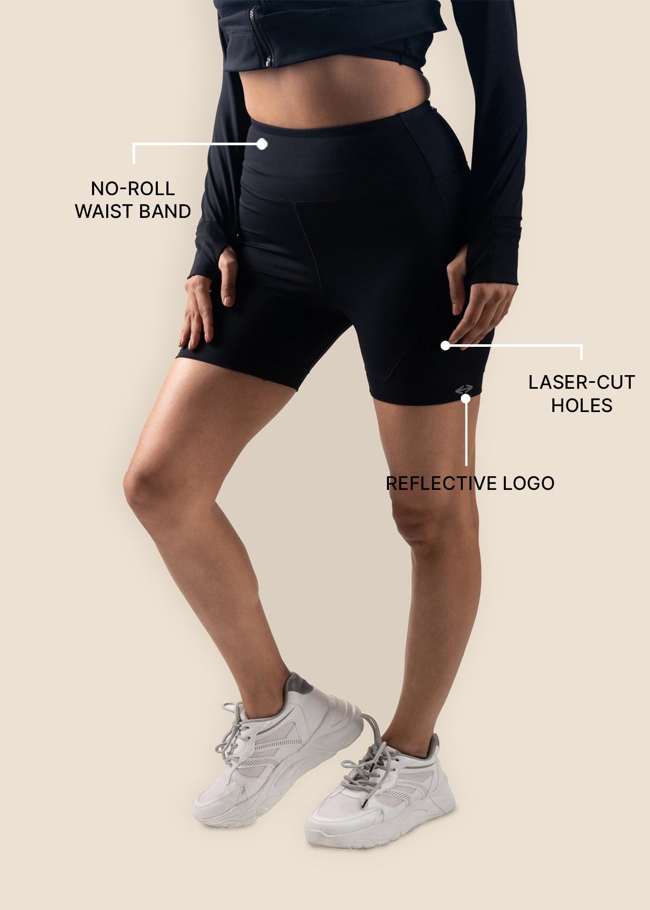 Move-free all day shorts - Black