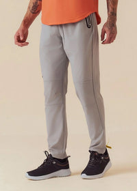 Men Zip Pocket Gym Pants - Ultimate Grey - 1
