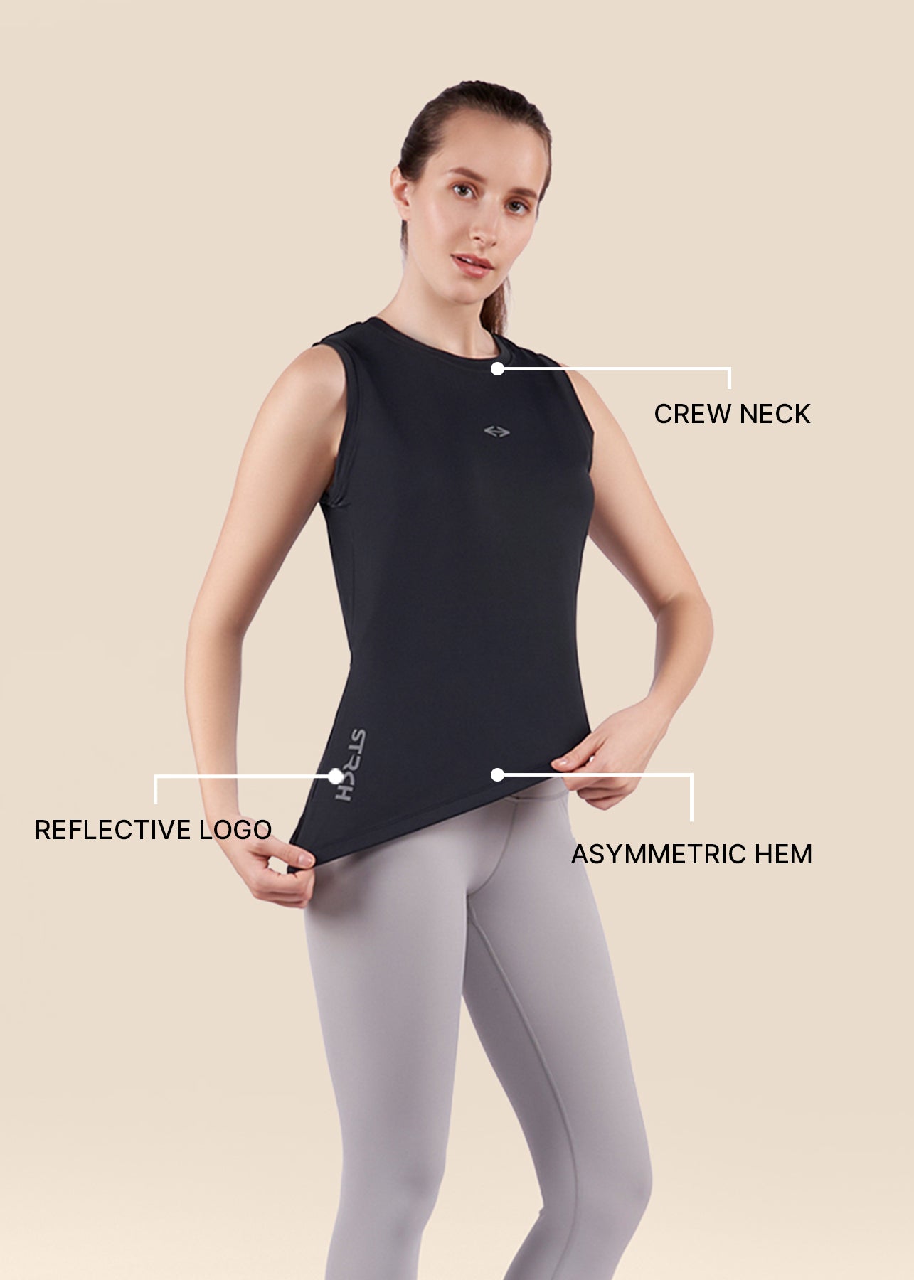 Play Core Workout Tank - Black - 3