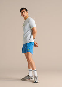 Krypton Strike Men's Training Short - Blue - 4