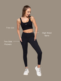 Every day training leggings - Black - 3