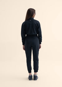 Play Core Snap Botton Track Pants - Black - 9