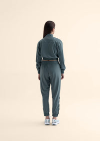 Play Core Snap Botton Track Pants - Balsam Green - 7