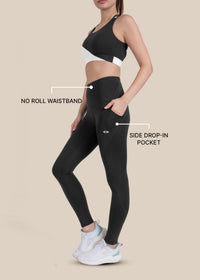 StrchFlex Training Leggings - Black - 3