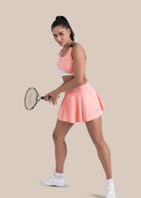 StrchFlex Compression Skort - Peach - 2
