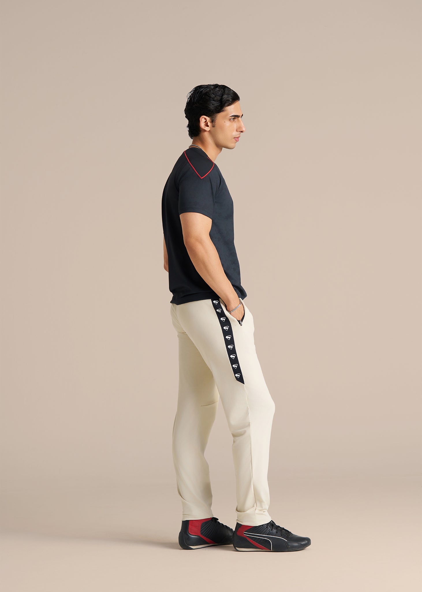 Man of Steel Track Pant - Fawn - 5