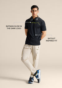 Men Batman Neon Emblem Performance Tee - Black - 3