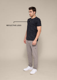 Men Slim Fit Tee Black - 3