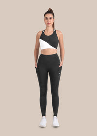 StrchFlex Medium support sports bra - Black - 5