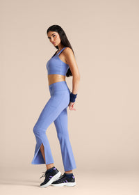 Powerpuff Flare Force Leggings - Ice Blue - 4
