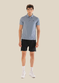 Men Lightweight Polo Tshirt Light Slate Grey - 2