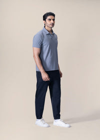 Men Active Polo Tshirt - Grey - 4
