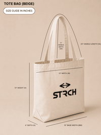 STRCH Momentum Tote Bag - White