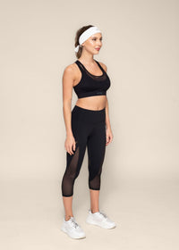 High Impact Breath-easy Sports bra - Black - 5