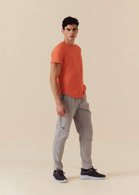 Men Zip Pocket Gym Pants - Ultimate Grey - 5