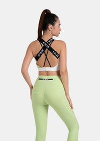 StrchFlex Medium support sports bra - Mint Green - 4