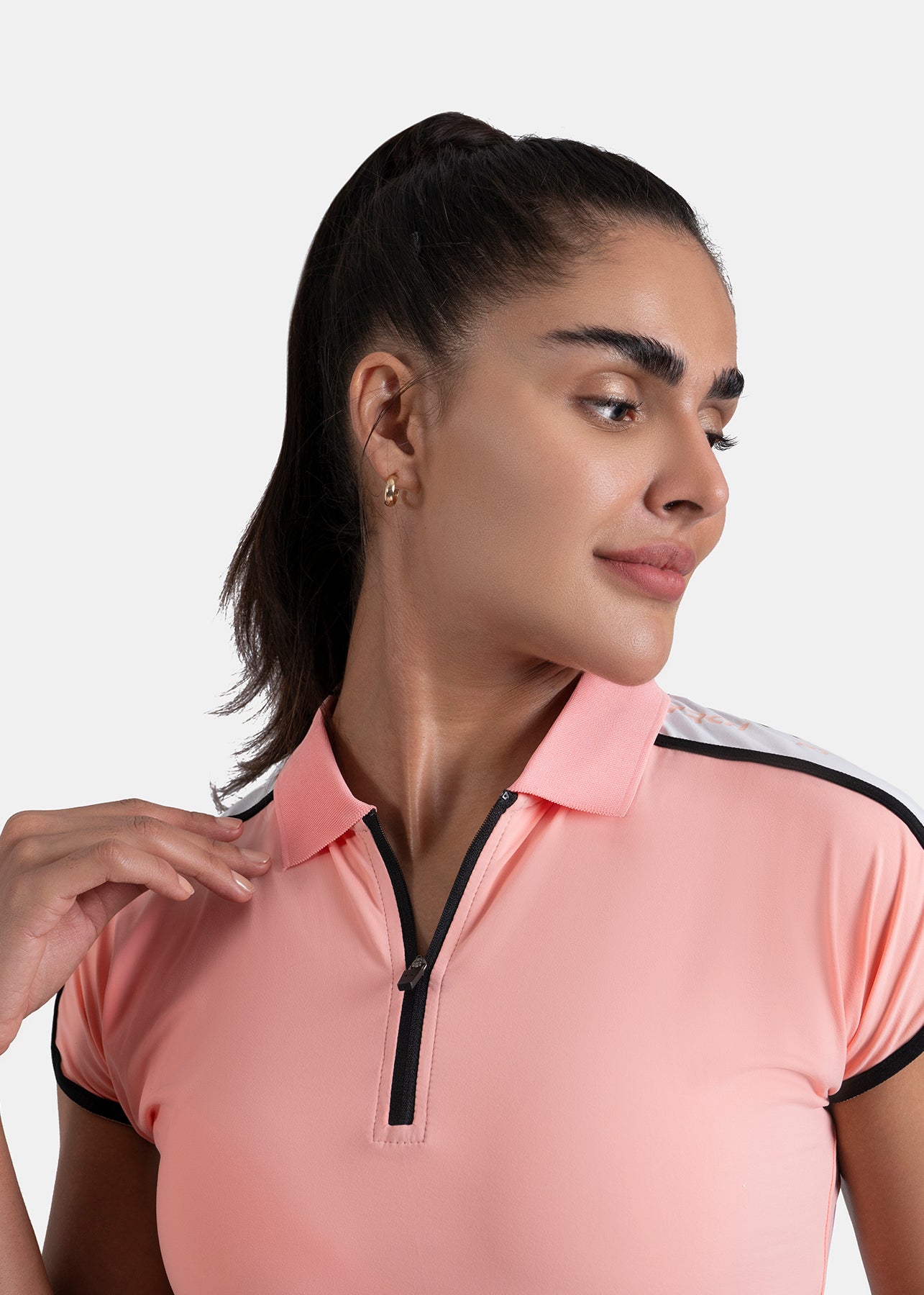 Classic Polo Tee - Peach - 5