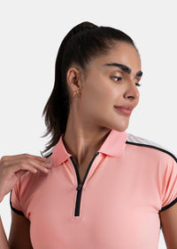 Classic Polo Tee - Peach - 5