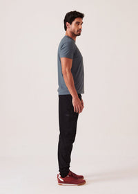 Men Cargo Gym Joggers - Black - 4