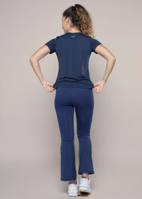 Everyday Workout Tee - Navy Blue - 4
