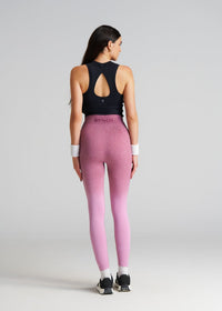 Women Seamless Ombre Leggings - Hawthorn Rose - 2