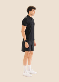 Men Structured Polo - Black - 4