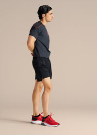 Krypton Strike Men's Training Short - Black - 7