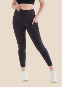 StrchFlex Performance Leggings - Coffee - 2