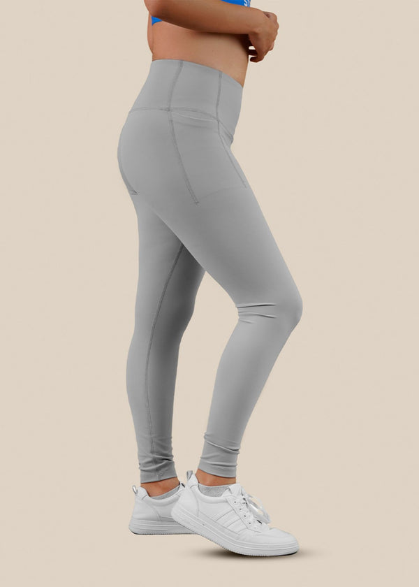 Women Gym To Yoga High Waist Leggings - Ultimate Grey - 4