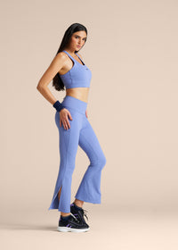 Powerpuff Flare Force Leggings - Ice Blue - 5