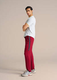 Man of Steel Track Pant - Maroon - 4