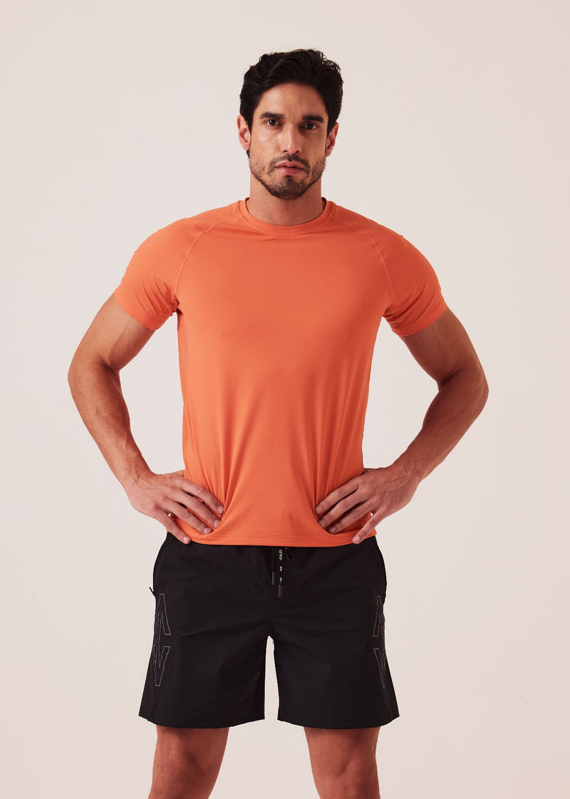 Men Regular Fit Gym Shorts - Black