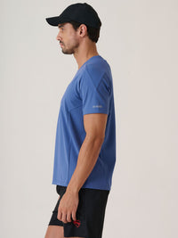 Men Superman Merch Performance Tee - Coastal Blue