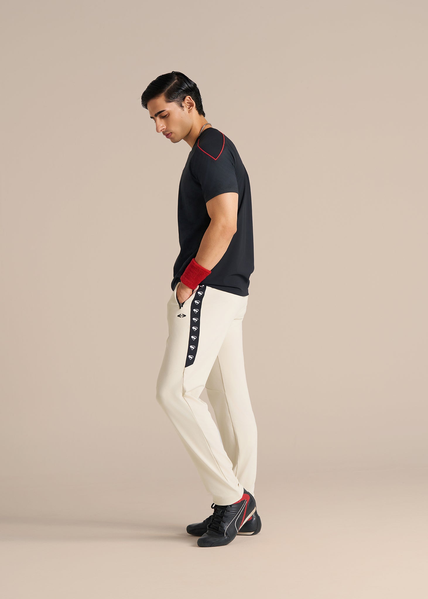 Man of Steel Track Pant - Fawn - 4