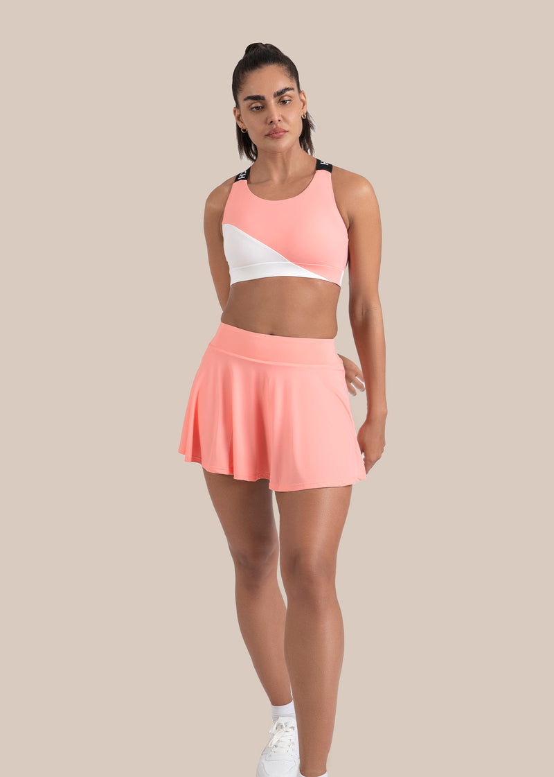 StrchFlex Medium support sports bra - Peach
