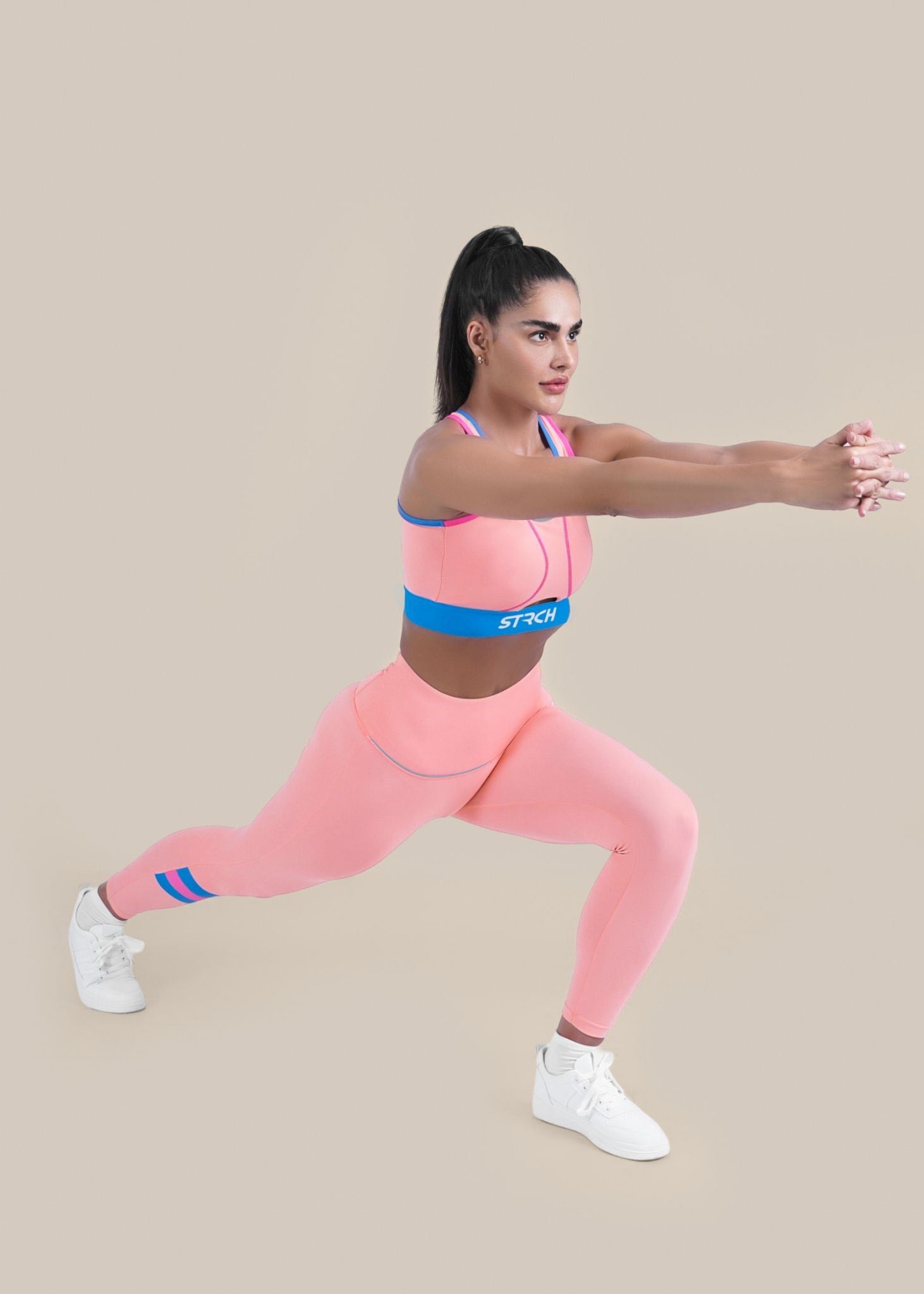 StrchFlex Light Performance Soprts bra - Pink