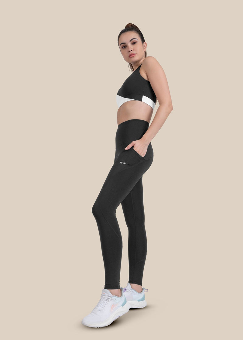 StrchFlex Training Leggings - Black